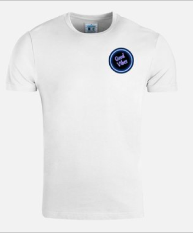 T-SHIRT UNISEX COTTOVER GOODVIBES BAND